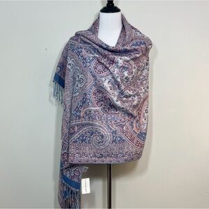 PAPER STORE Paisley Shawl Scarf
